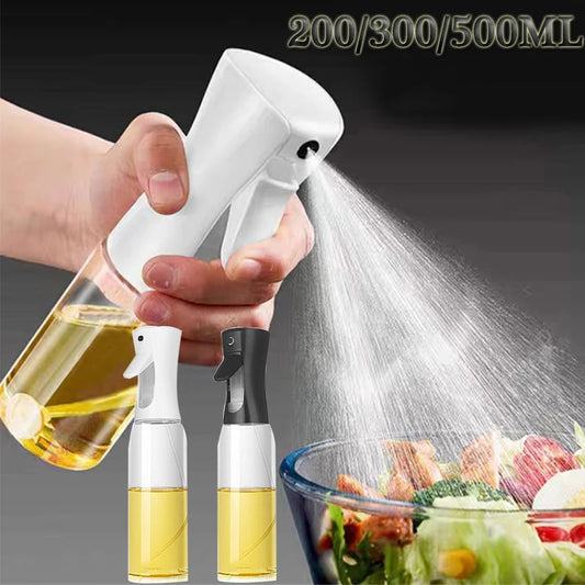 Olive Oil Spray Bottle - 200/300/500ml Dispenser for Salad, BBQ, Cooking, Baking, Air Fryer