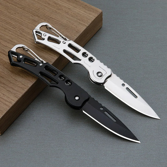 Folding Pocket Knife - Stainless Steel Survival Hunting Camping Fishing Portable Outdoor Hand Tool